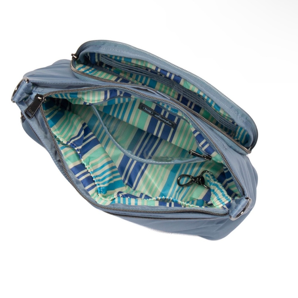 Lug Samba 2 Convertible Crossbody Bag NWT Blue Moon - Picture 5 of 12